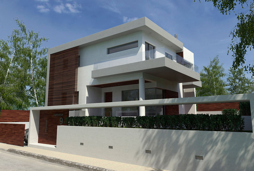 LKMK Architects-Μονοκατοικία στο Γέρακα